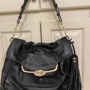 ⭐️Coach Madison Pinnacle black large bag⭐️